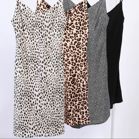 Leopard Slip Dress - Picture 2 of 2